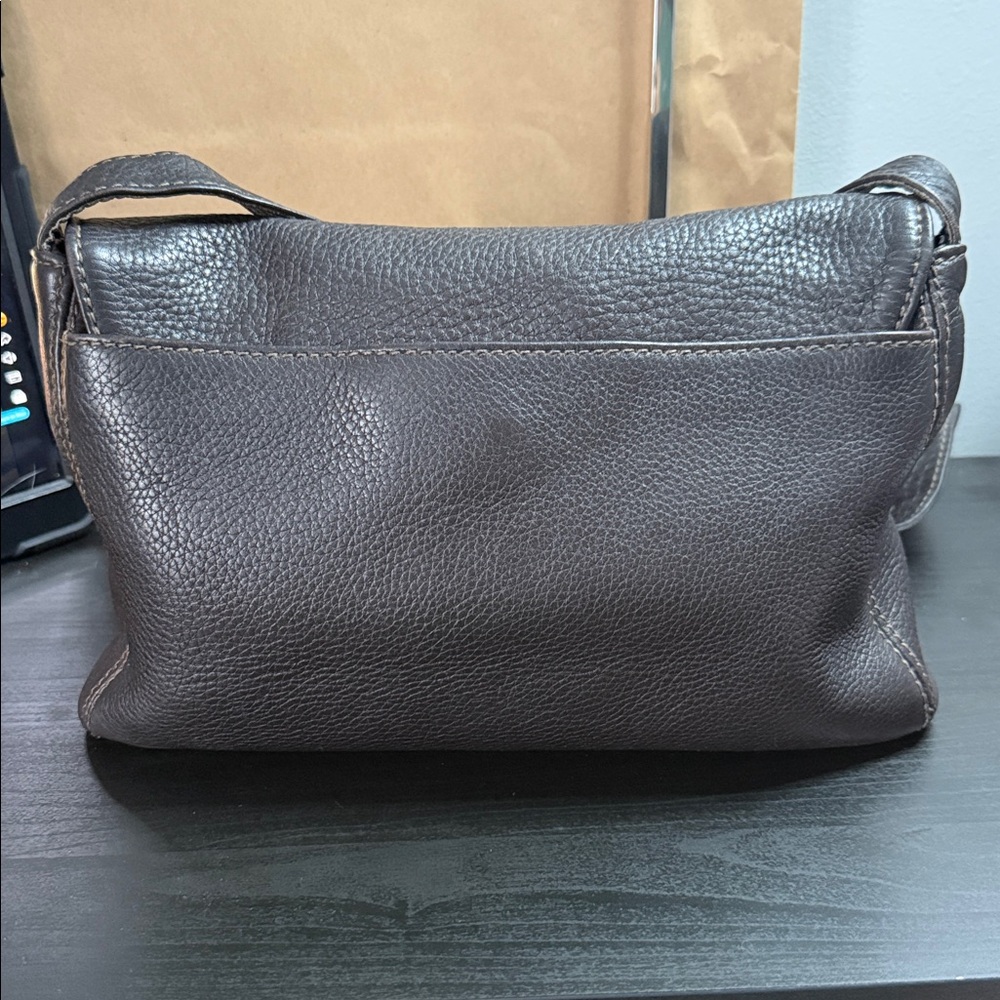 Coach Vintage Full Flap Leather Shoulder Bag - Picture 4 of 14